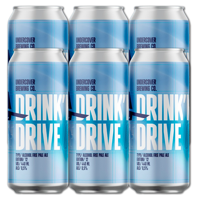 Undercover Brewing - Drink'n Drive - 0,5% Alkoholfri Pale Ale