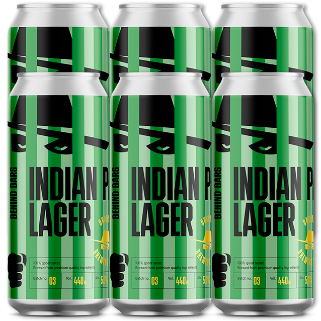 Undercover Brewing - Behind Bars - India Pale Lager (6-Pack)