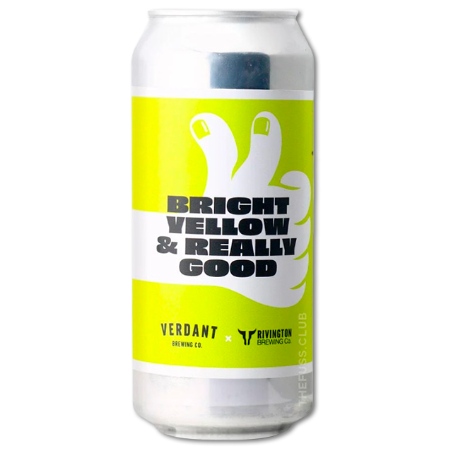 Verdant x Rivington - Bright Yellow And Really Good - 6,5% New England IPA