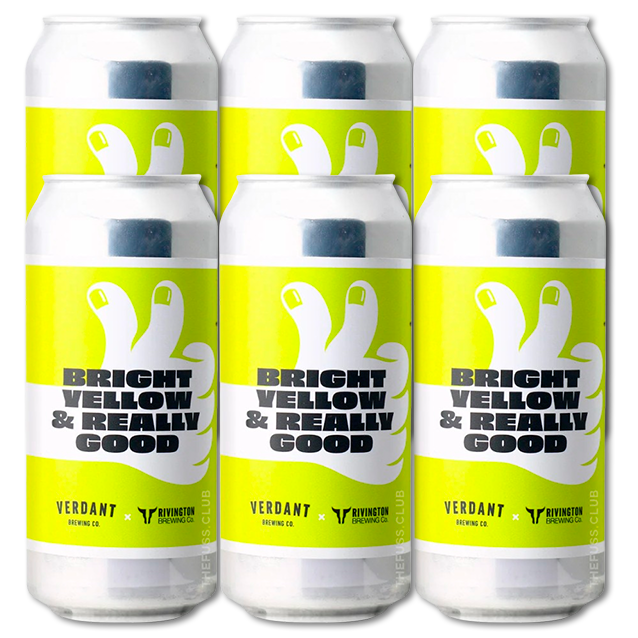 Verdant x Rivington - Bright Yellow And Really Good - 6,5% New England IPA