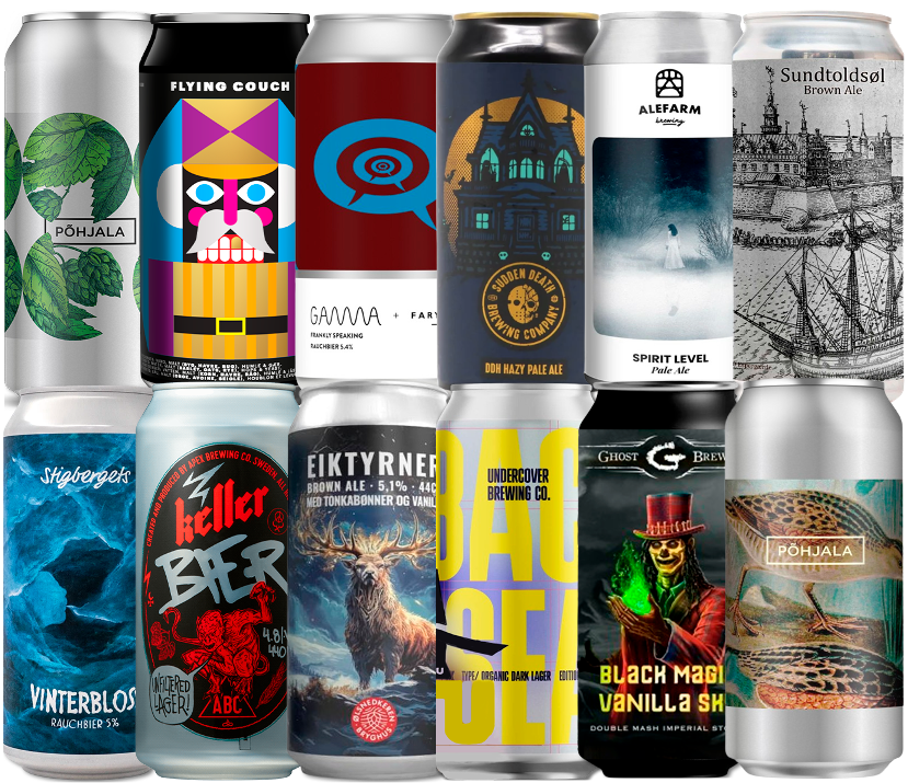 Vinter Special Smagekasse (12 stk.) (Gns. 31,5 kr. pr. øl)