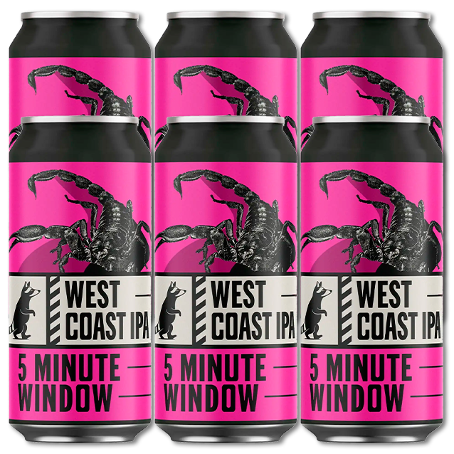 Wild Raccoon - 5 Minute Window - 6,8% West Coast IPA