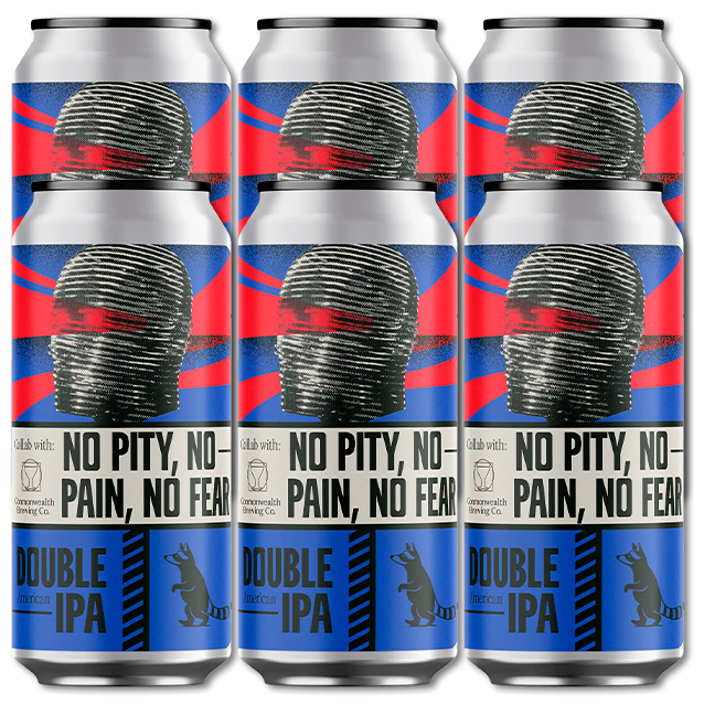 Wild Raccoon x Commonwealth - No Pity, No Pain, No Fear - 7,6% Double IPA