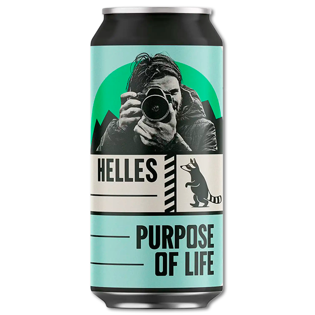 Wild Raccoon - Purpose of Life - 4,7% Helles Lager