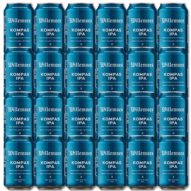 Willemoes - Kompas IPA - American IPA (24 Stk)