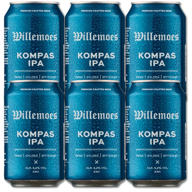 Willemoes - Kompas IPA - American IPA (6-Pack)