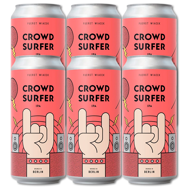 Fuerst Wiacek - Crowdsurfer - 6,2% New England IPA