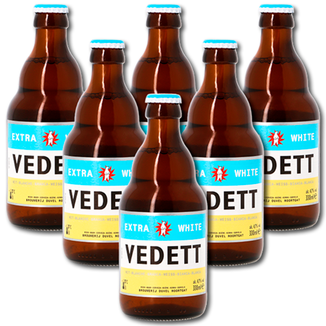 Duvel Moortgat - Vedett Extra White - Witbier (6-Pack)
