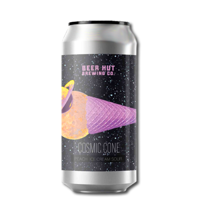 Beer Hut - Cosmic Cone - Peach Ice Cream Sour