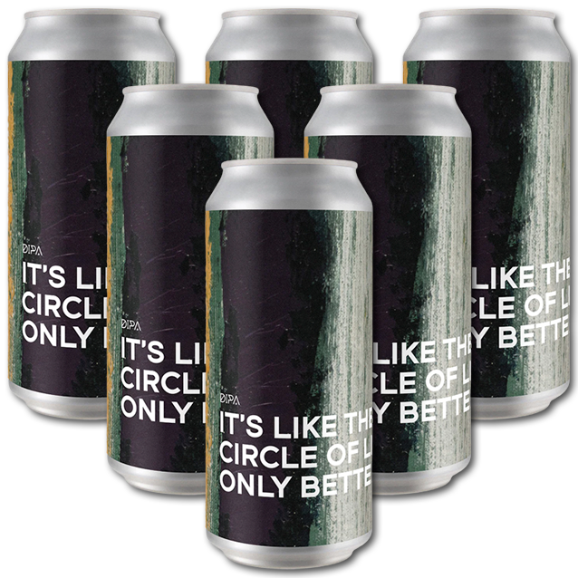 Boundary - It's Like The Circle Of Life Only Better - New England Double IPA - 6-Pack