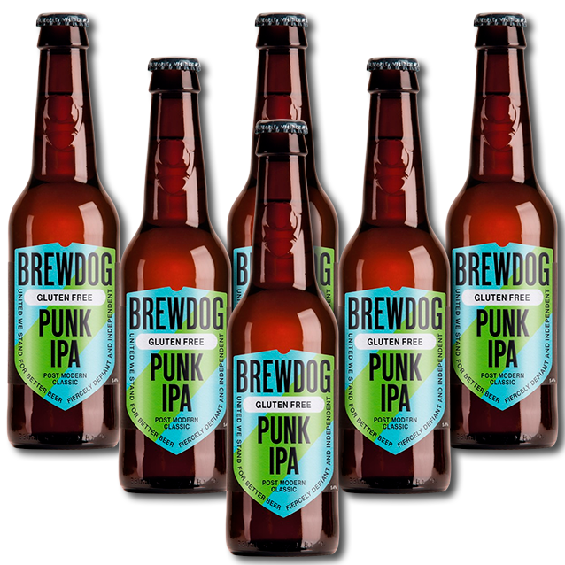 Brewdog - Glutenfri Punk IPA - Glutenfri American IPA - 6-Pack