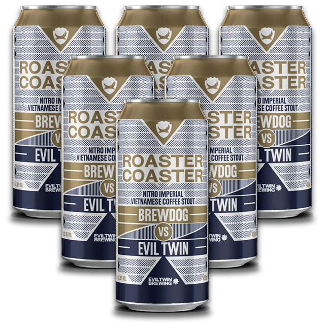 Brewdog X Evil Twin - Roaster Coaster - Nitro Imperial Coffee Stout - 6-Pack