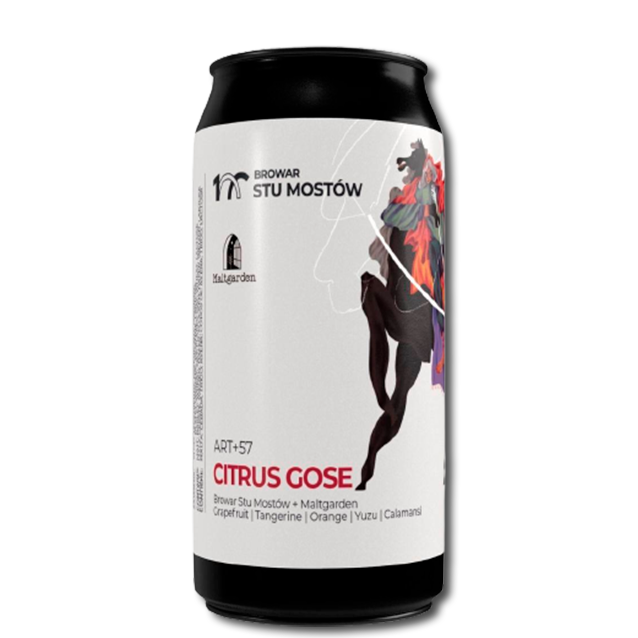 Browar Stu Mostów X Maltgarden - ART+57 - Citrus Gose