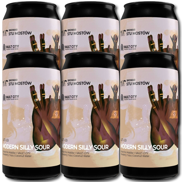 Browar Stu Mostów X Vault City - ART+59 - Modern Silly Sour (6-Pack)