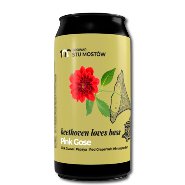 Browar Stu Mostów - Beethoven Loves Bass - Pink Gose