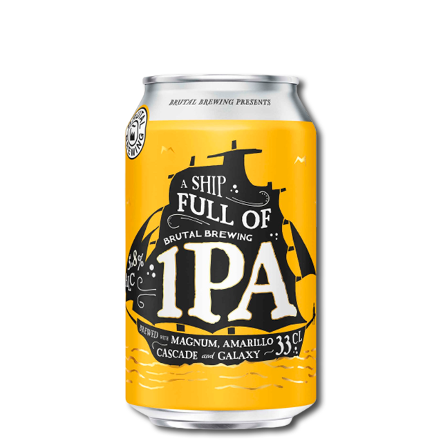 Brutal Brewing - A Ship Full Of IPA - IPA