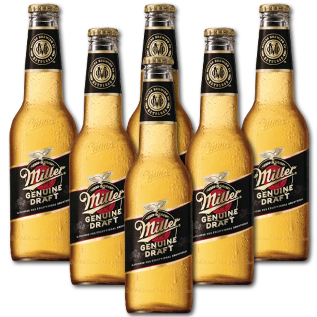Molson Coors - Miller Genuine Draft - American Lager - 6-Pack