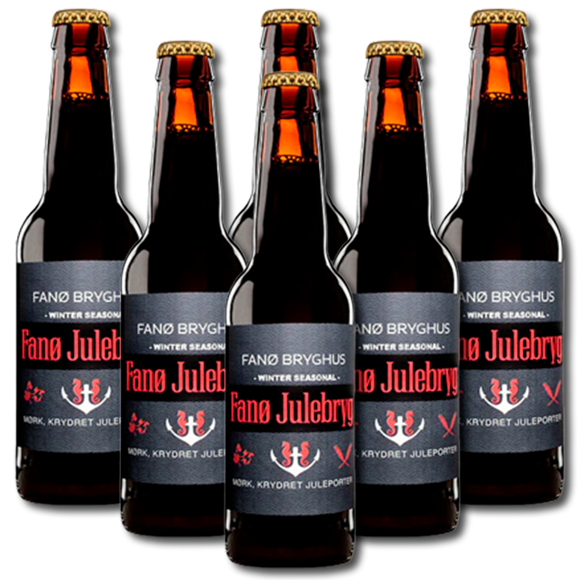 Fanø Bryghus - Fanø Julebryg - Porter - 6-Pack