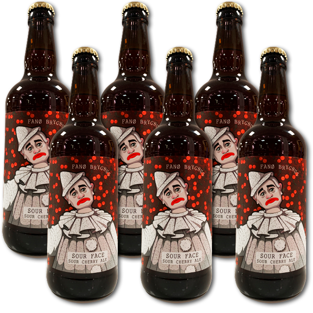 Fanø Bryghus - Sour Face - Sour Cherry Ale - 6-Pack