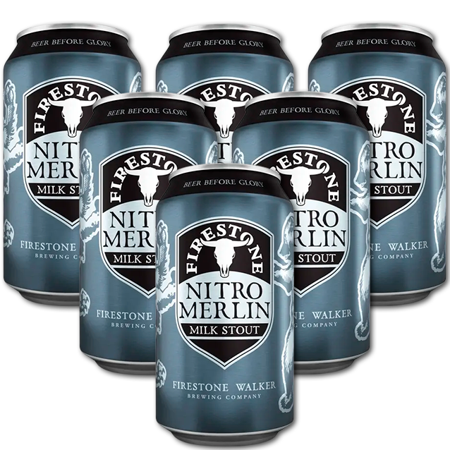 Firestone - Nitro Merlin - Nitro Milk Stout - 6-Pack