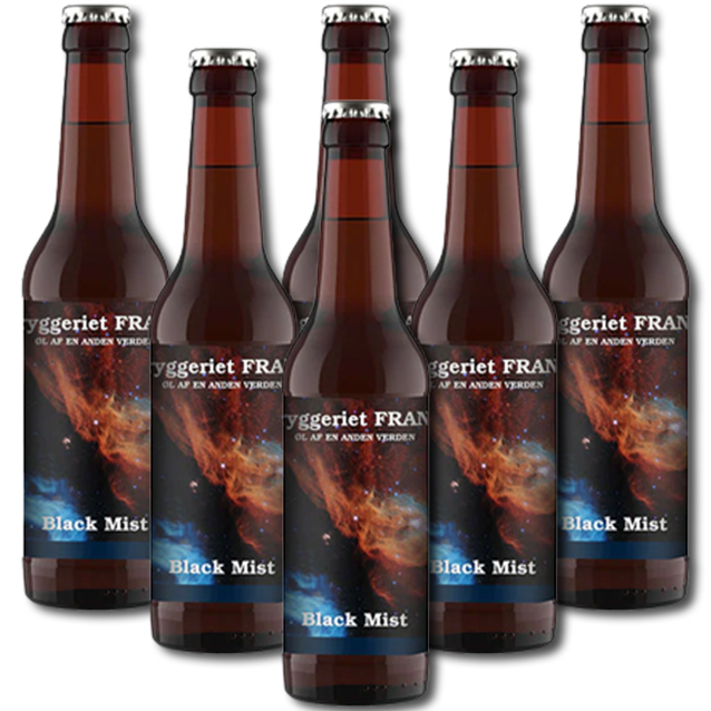 Bryggeriet FRANK - Black Mist - Scottish Wee Heavy - 6-Pack
