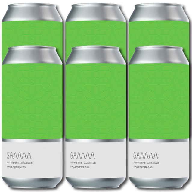 Gamma - Just The One - Amarillo - Single Hop IPA - 6-Pack