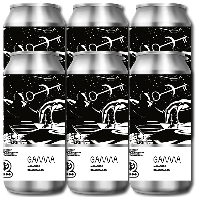 Gamma - Malaphor - Black IPA (6-Pack)