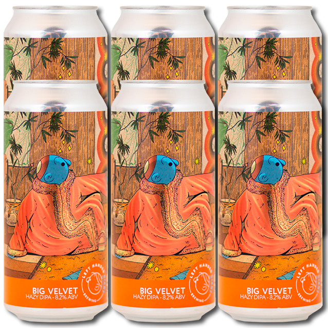 Left Handed Giant - Big Velvet - Double New England IPA - 6-Pack