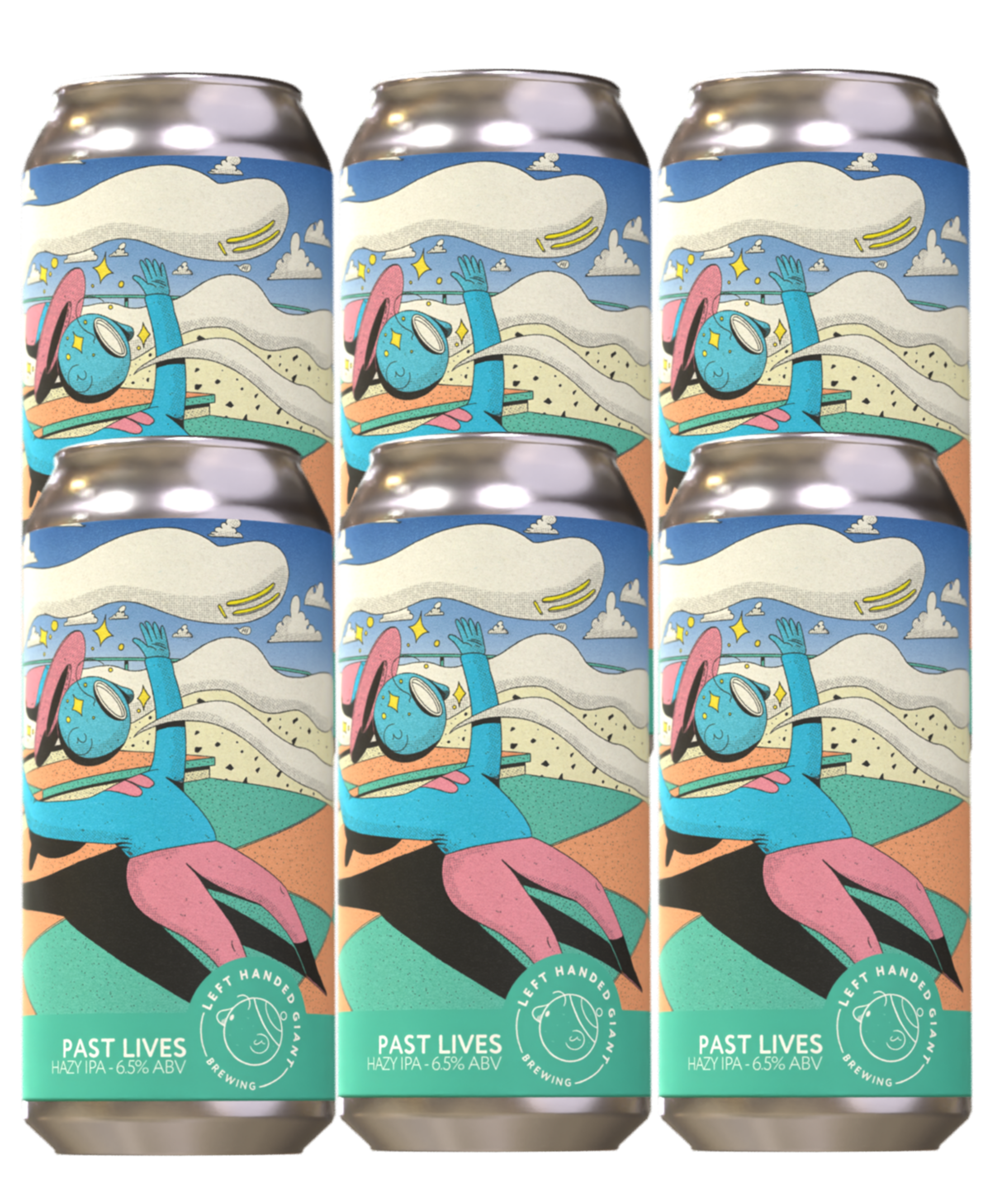 Left Handed Giant - Past Lives - Hazy IPA - 6-Pack