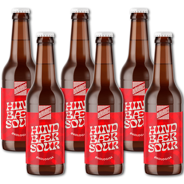 Nørrebrew - Blågårds Hindbær Sour - Berliner Weisse - 6-Pack