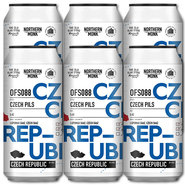 Northern Monk - OFS088 - Czech Pilsner - 6-Pack
