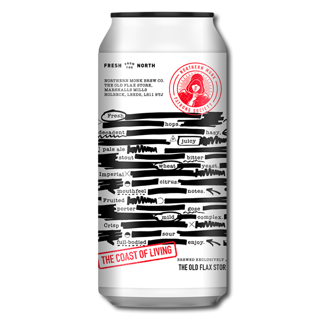 Northern Monk - Patrons Exclusive: The Coast Of Living - West Coast IPA