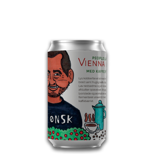 People Like Us X ØNSK - Silvios Vienna Lager - Vienna Lager M. Kaffe