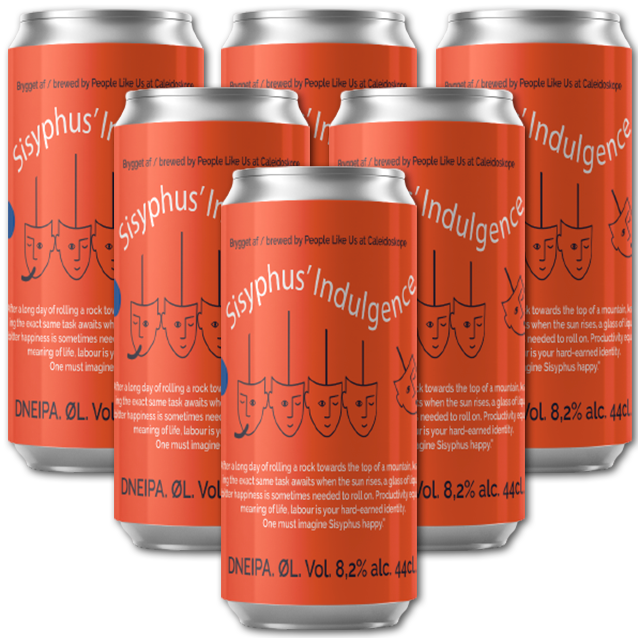 People Like Us - Sisyphus' Indulgence - New England Double IPA - 6-Pack