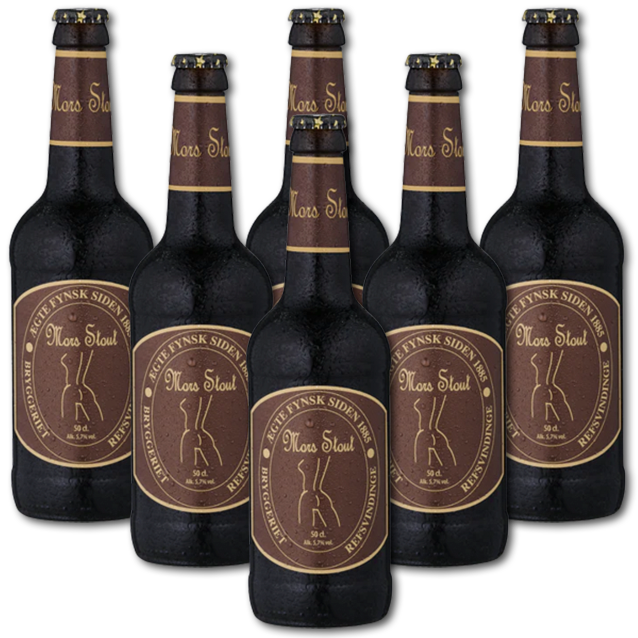 Refsvindinge - Mors Stout 50cl - Stout - 6-Pack
