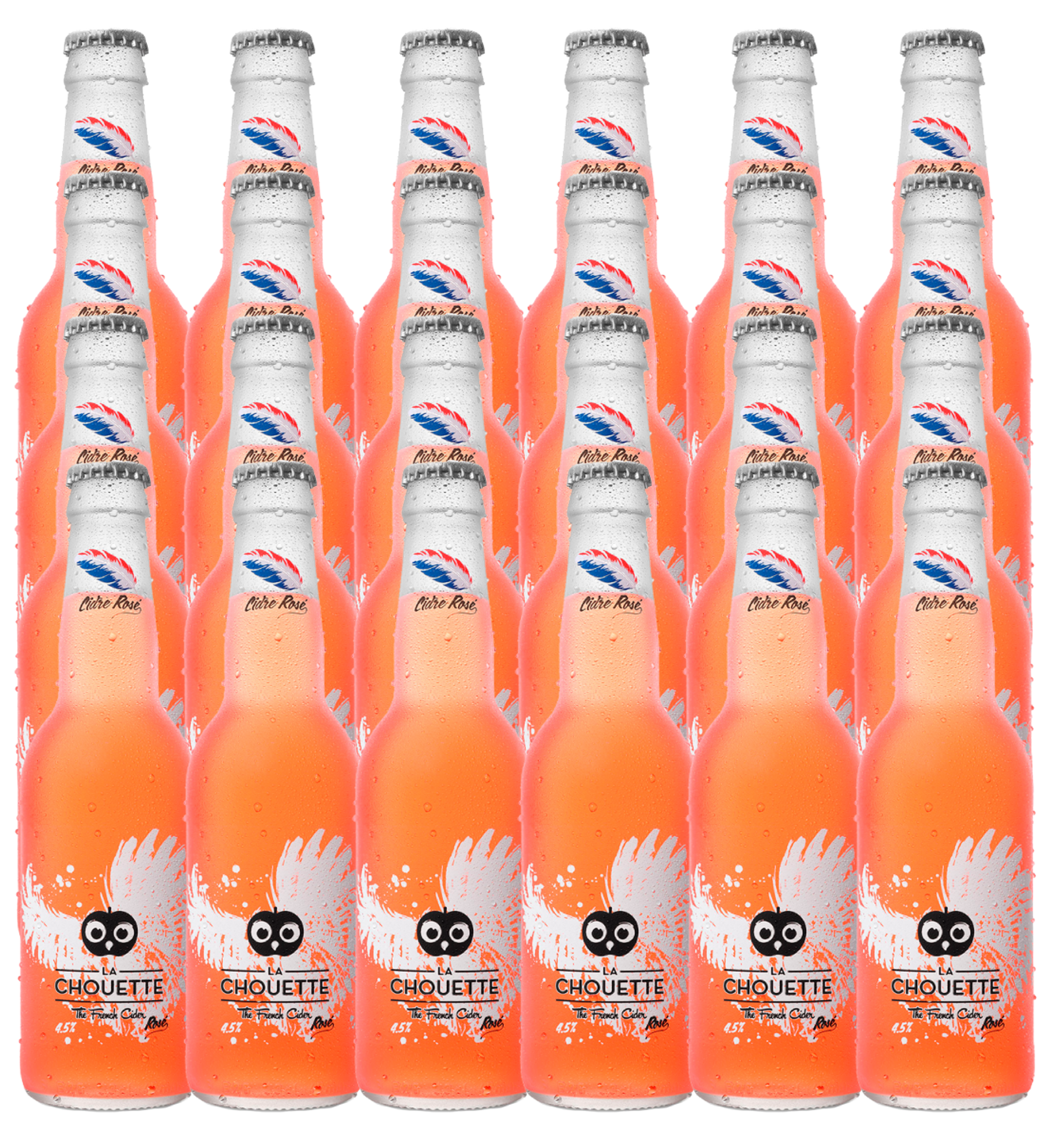 La Chouette - La Chouette Rosé - Æble/Pære Cider (24 stk.)