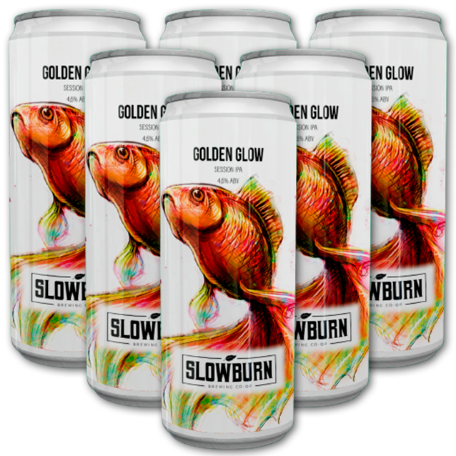 Slowburn - Golden Glow - Session IPA - 6-Pack
