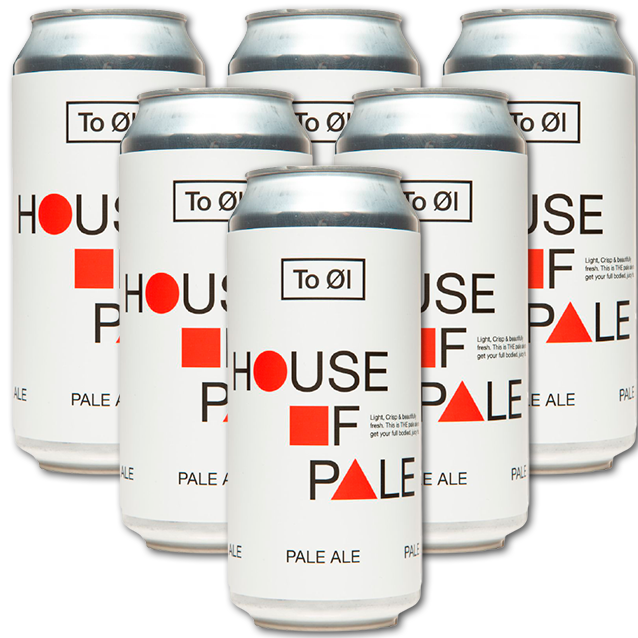 To Øl - House Of Pale - New England Pale Ale - 6-Pack