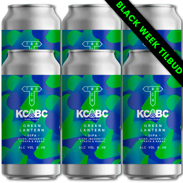 Track X KCBC - Green Lantern - Double IPA - 6-Pack