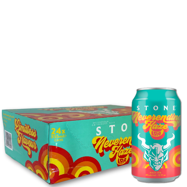 Stone Brewing - Neverending Haze - 4% Session IPA (24 stk.)