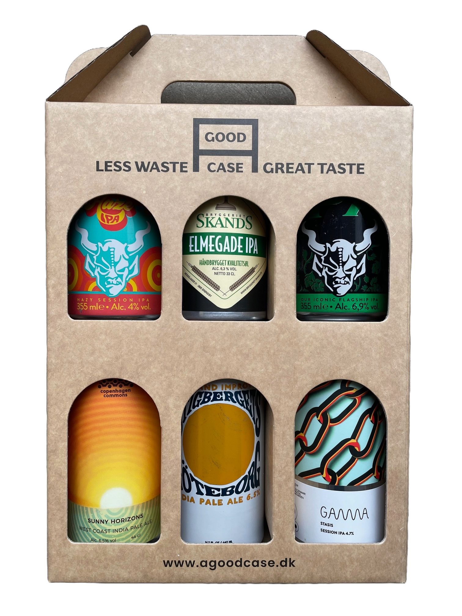 Værtsgave #2 (6 stk.) (Indhold: Div. IPA'er)