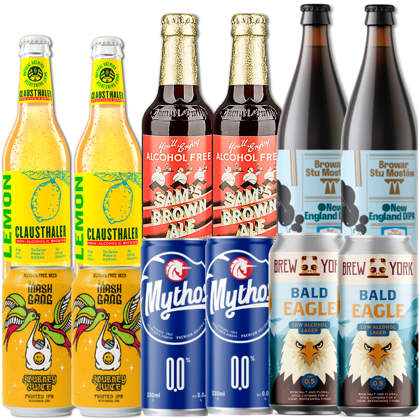 Alkoholfri Smagekasse (12 stk.)(Gns. 18,75 kr. pr. øl)