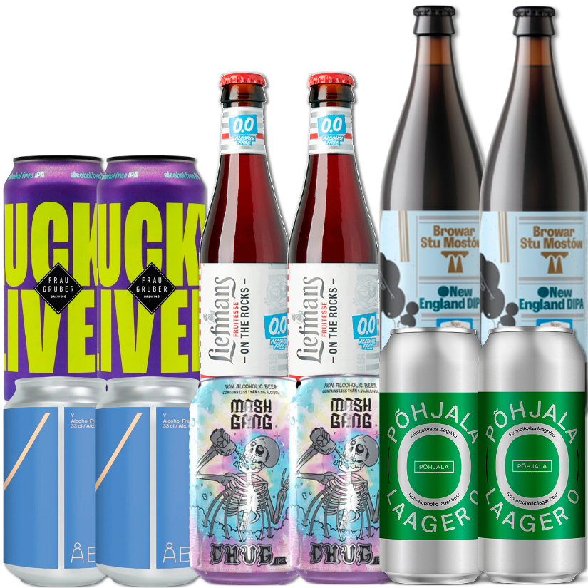 Alkoholfri Smagekasse (12 stk.)(Gns. 27,5 kr. pr. øl)