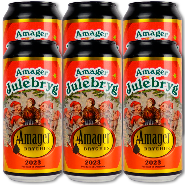 Amager Bryghus - Amager Julebryg 2023 - Belgian Dark Ale (6-Pack)