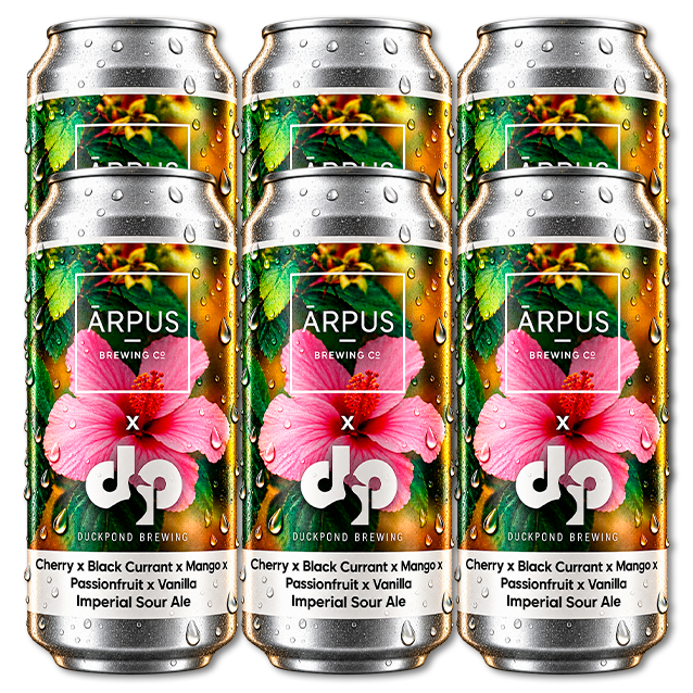 Arpus x Duckpond - Cherry X BlackCurrant X Mango X Passionfruit X Vanilla - 7% Smoothie Sour