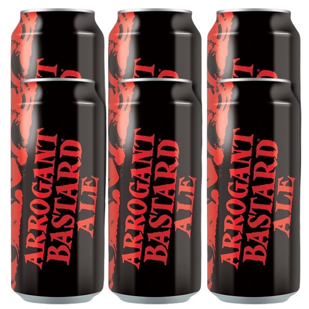 Stone - Arrogant Bastard Ale - 7,2% Strong Ale (6 stk.)