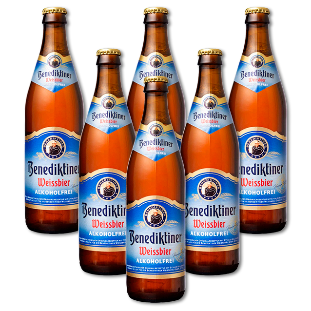 Benediktiner Weissbräu - Benediktiner Weissbier Alkoholfrei - 0,5% Alkoholfri hvedeøl