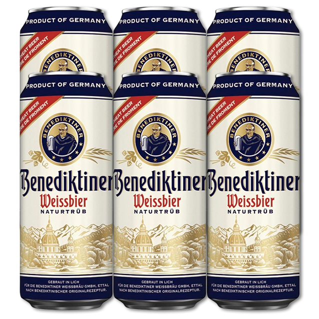 Benediktiner Weissbräu - Benediktiner Weissbier - 5,4% Hvedeøl