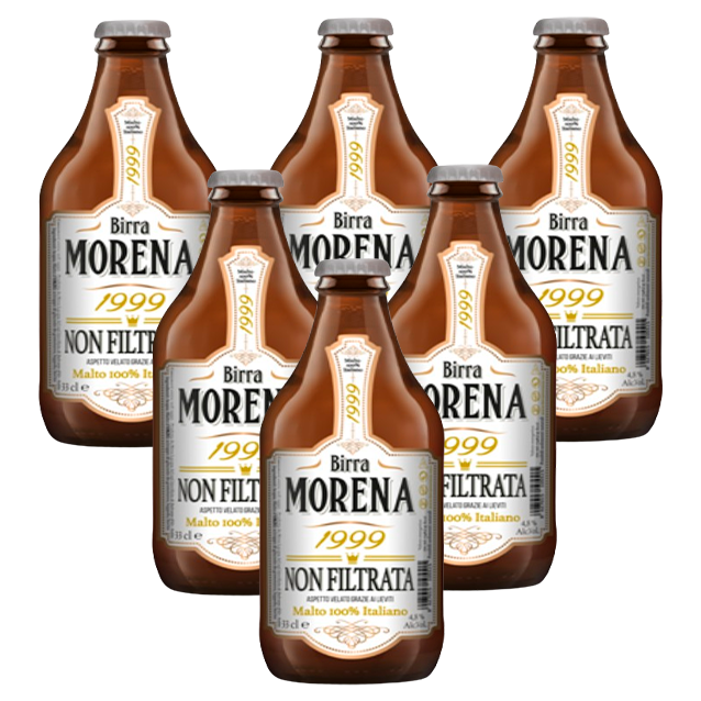 Birra Morena - Morena 1999 Non Filtrata - 4,8% Pilsner