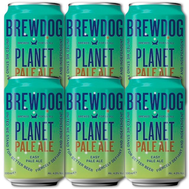 Brewdog - Planet Pale Ale - Extra Pale Ale (6-Pack)